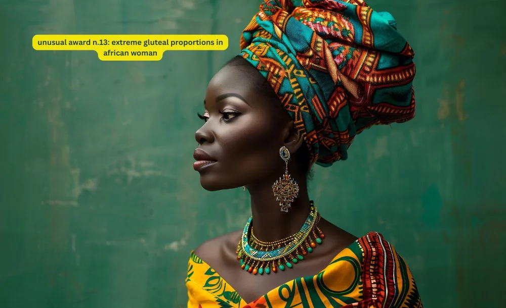 unusual award n.13: extreme gluteal proportions in african woman
